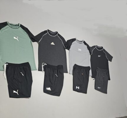 Pack x10 Conjuntos Short + Remera